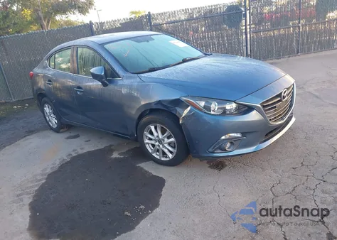 2015 Mazda Mazda3 I Touring z USA, uszkodzony, nr VIN 3MZBM1V75FM127693